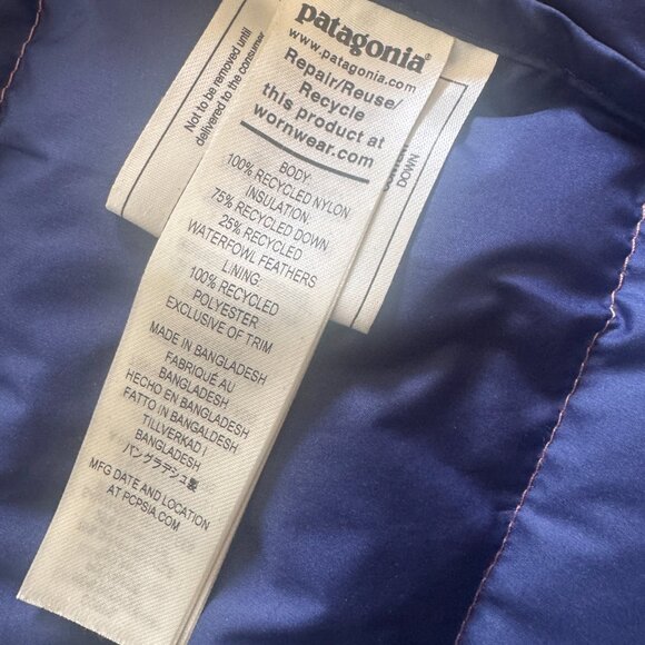 Girls Patagonia Down Jacket - Picture 9 of 9